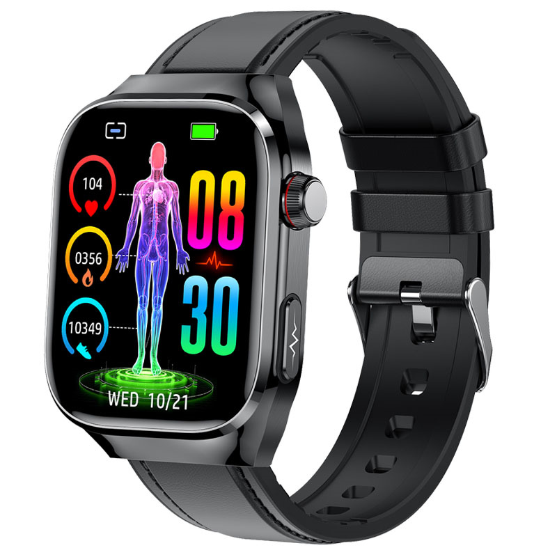Fall Detection Watch - TK16 Smart Watch Men 2.04 Inch