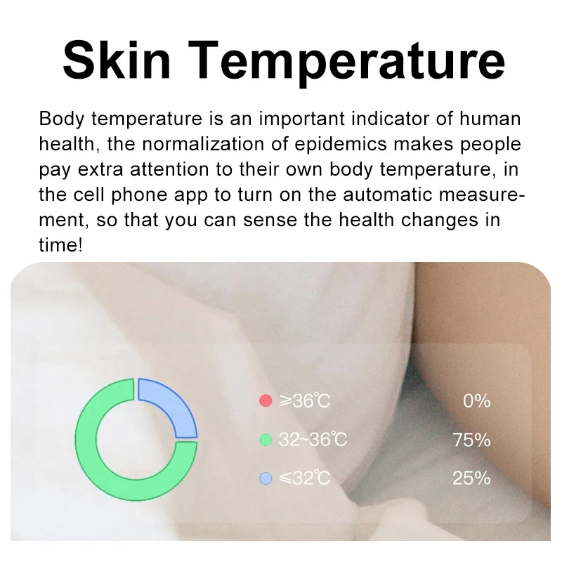 Smart Ring with Charging Case  - مراجعة Temperature Ring Skin وسعره