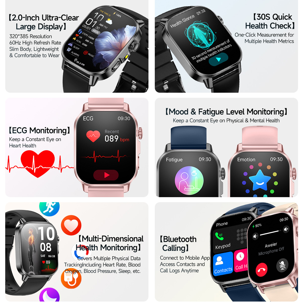 2026 New Model Uric Acid & Lip - مراجعة Fall Detection Watch وسعره