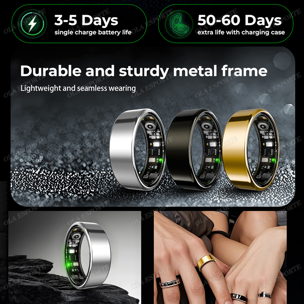 2026 New R09 Smart Ring Men Wo - مراجعة Temperature Ring Skin وسعره