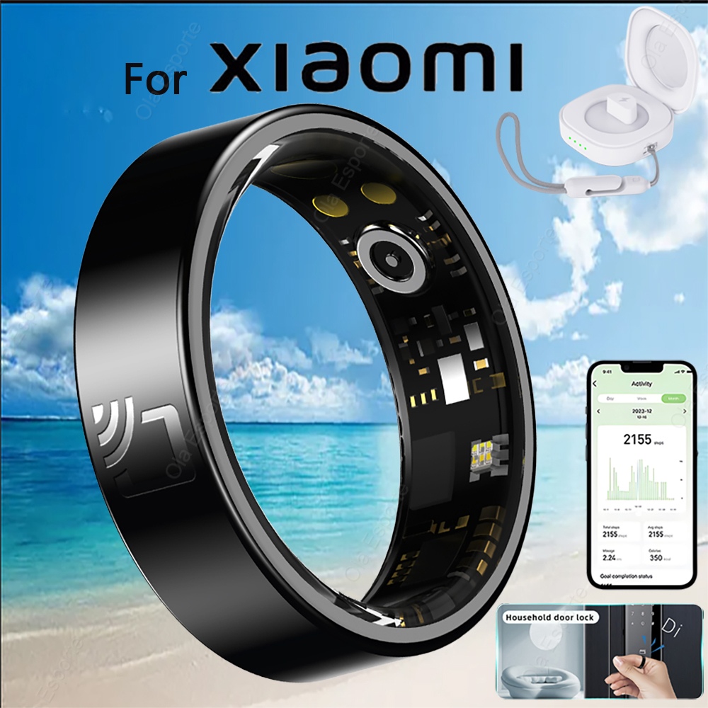 New Smart Ring Men Women 2025  - مراجعة Smart Ring Nfc Pay وسعره
