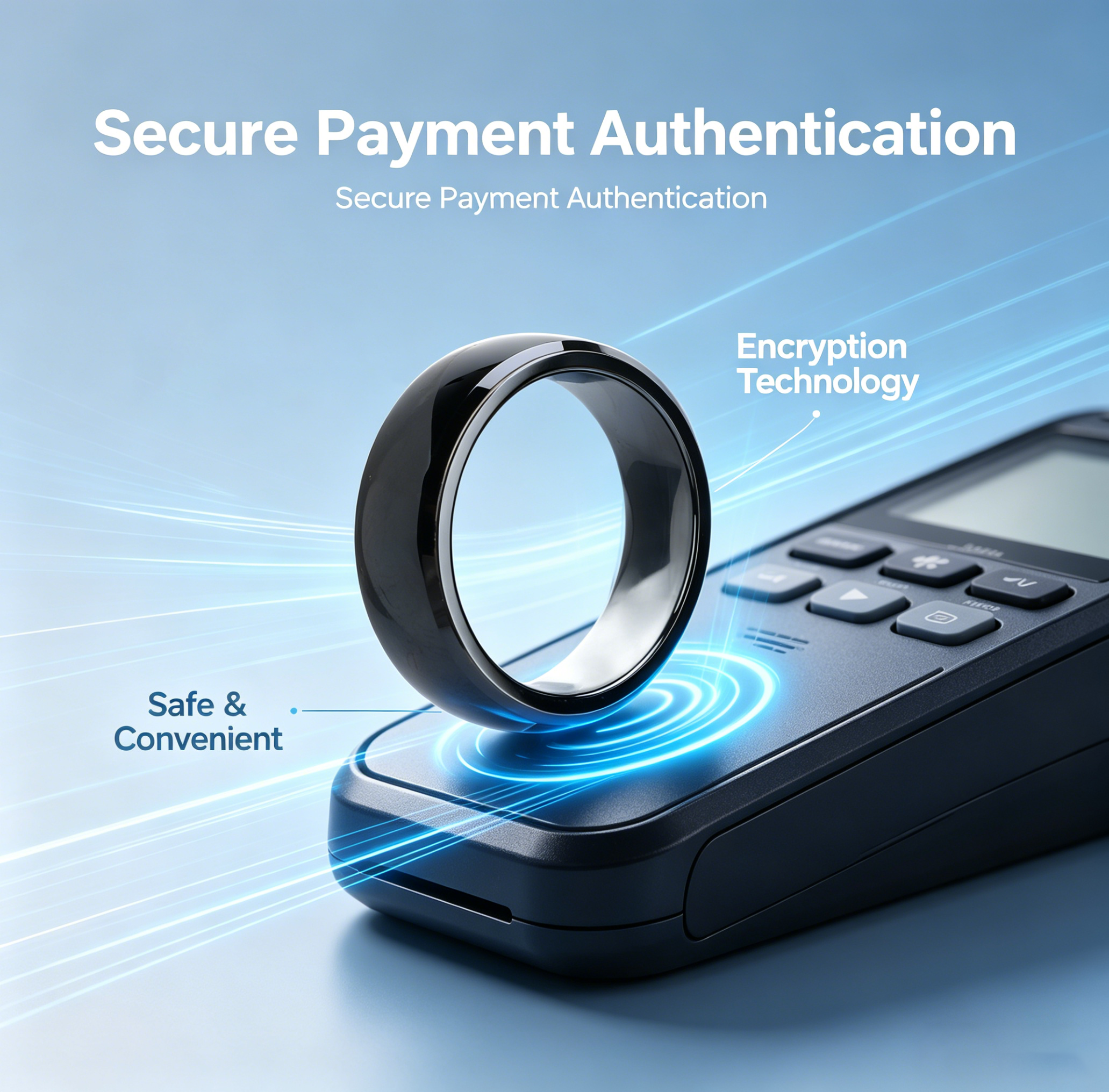 NFC Full Ceramic Smart Ring Co - مراجعة Smart Ring Nfc Pay وسعره