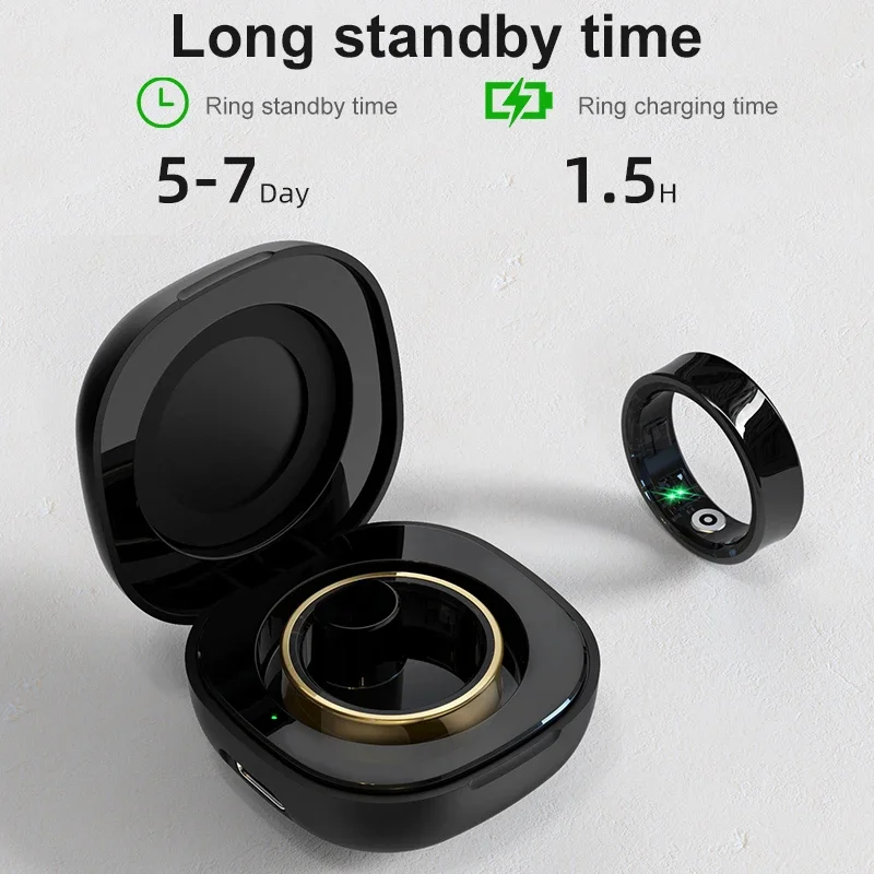 Smart Ring Men Women With Char - مراجعة Temperature Ring Skin وسعره