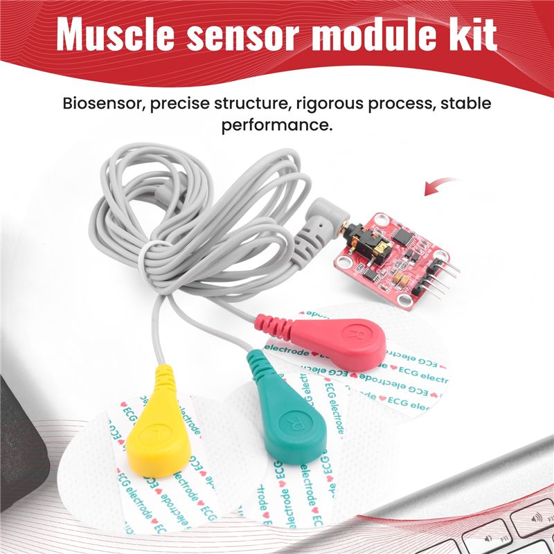 A21Q -Muscle Signal Sensor Emg - مراجعة Muscle Sensor Emg وسعره