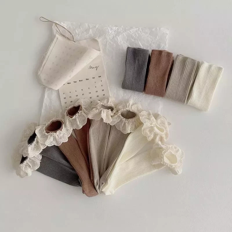 4 Pairs Fashion Baby Girls Ruf - مراجعة Baby Sock Oximeter وسعره