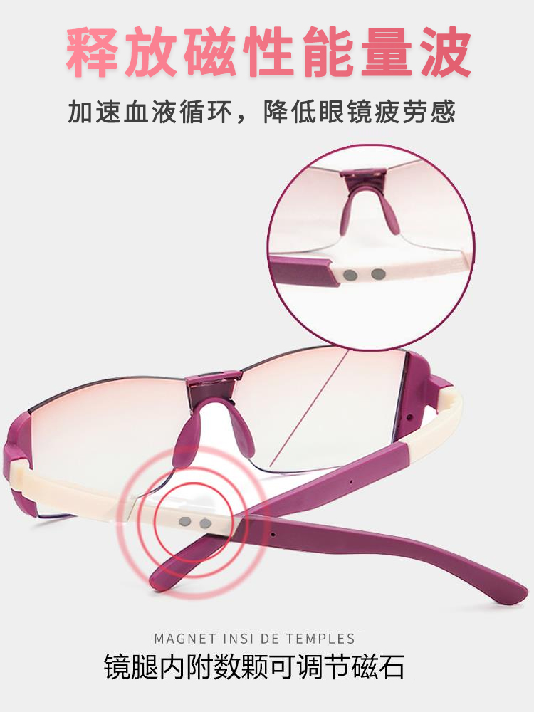 Magnetic Therapy Frameless Dua - مراجعة Light Therapy Glasses وسعره