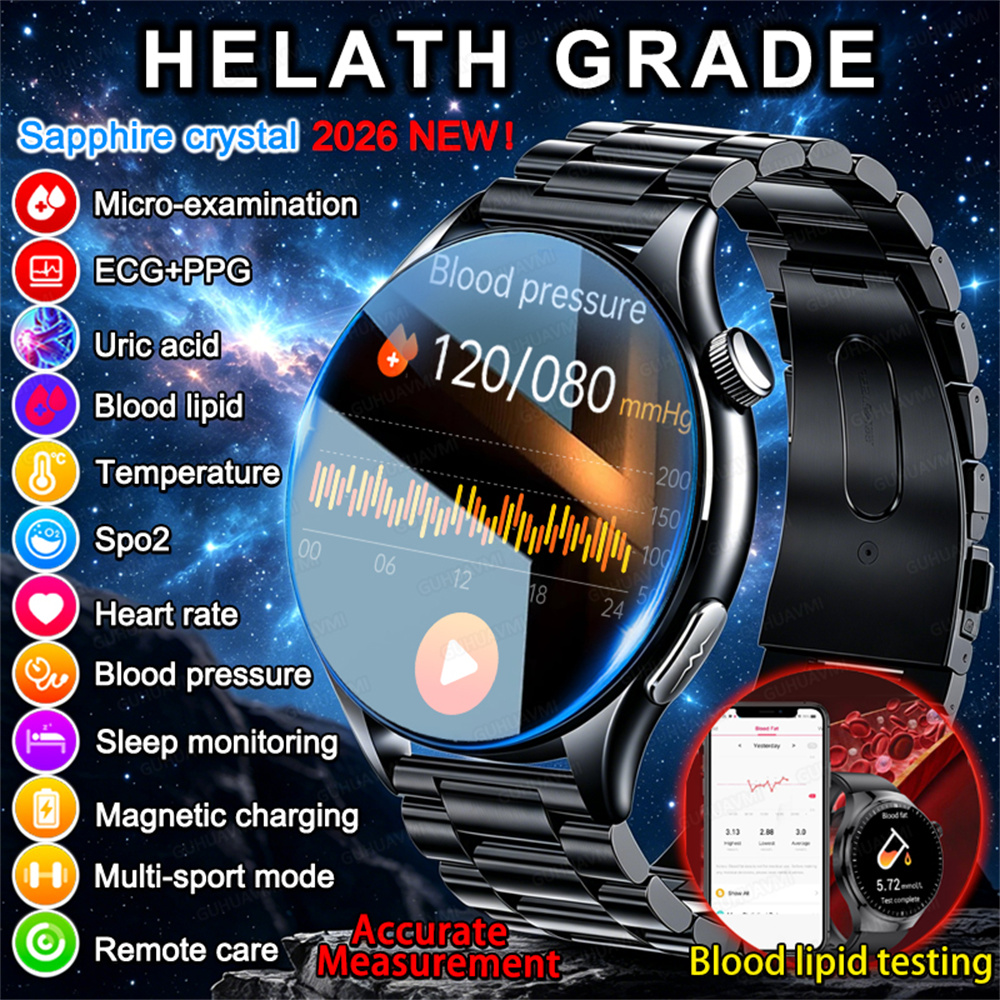 Smart Watch 2026 New Blood oxy - مراجعة Fatigue Band Monitor وسعره