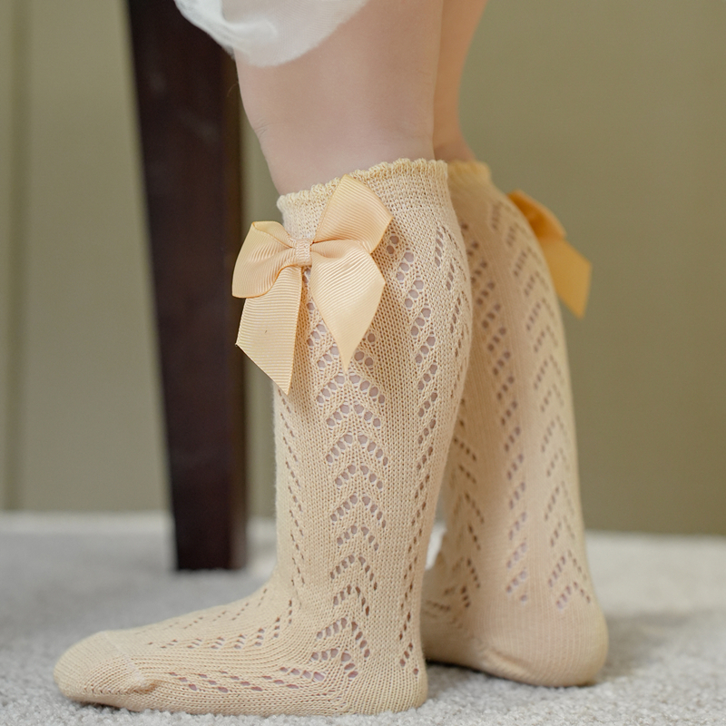 1 Pairs Summer Fashion Bow Bab - مراجعة Baby Sock Oximeter وسعره
