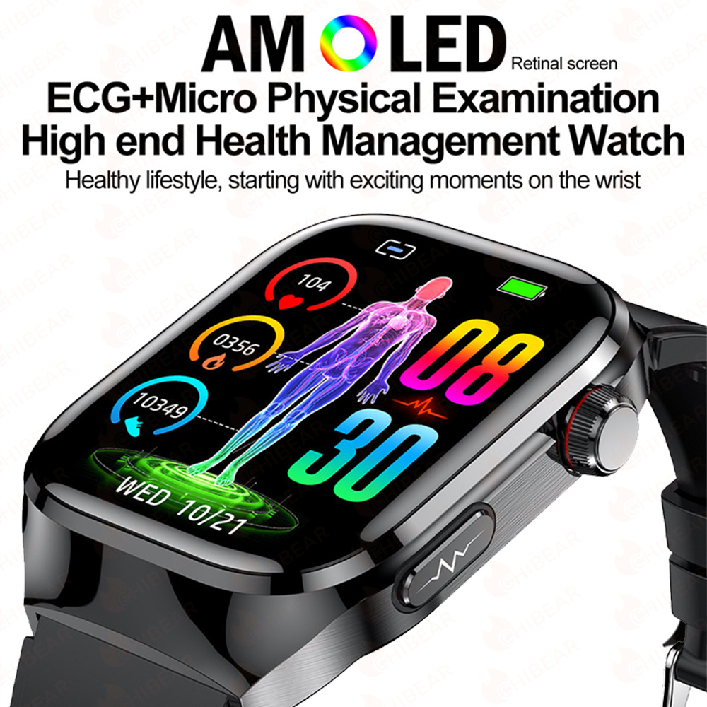 TK16 Smart Watch Men 2.04 Inch - مراجعة Fall Detection Watch وسعره