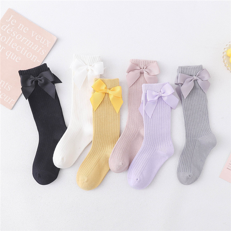 Children Girls Socks With Bows - مراجعة Baby Sock Oximeter وسعره