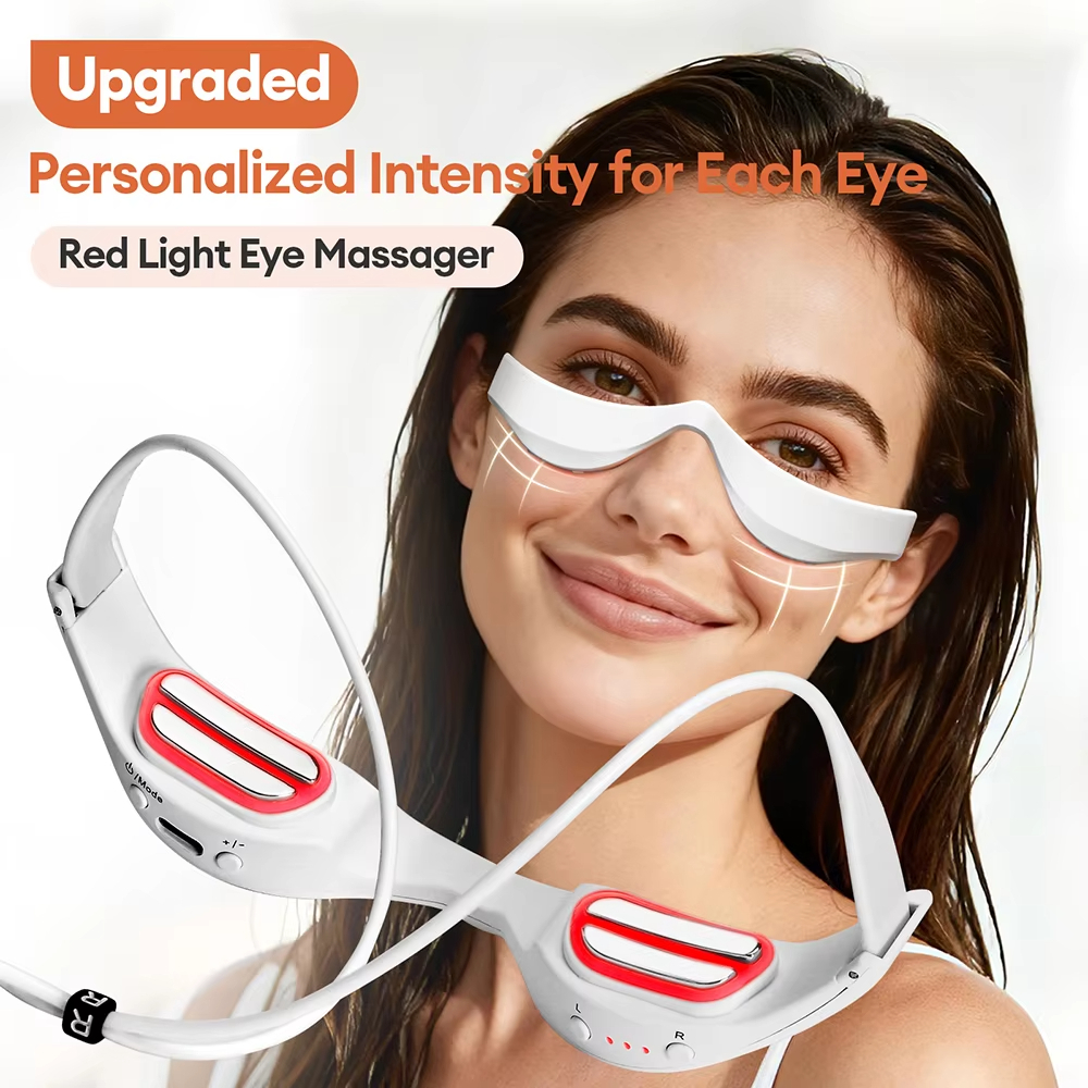 Electric Eye Massager Glasses  - مراجعة Light Therapy Glasses وسعره