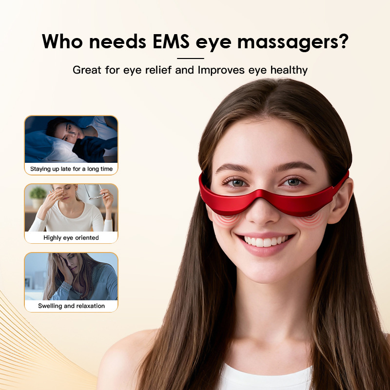 Electric Eye Massager Glasses  - مراجعة Light Therapy Glasses وسعره
