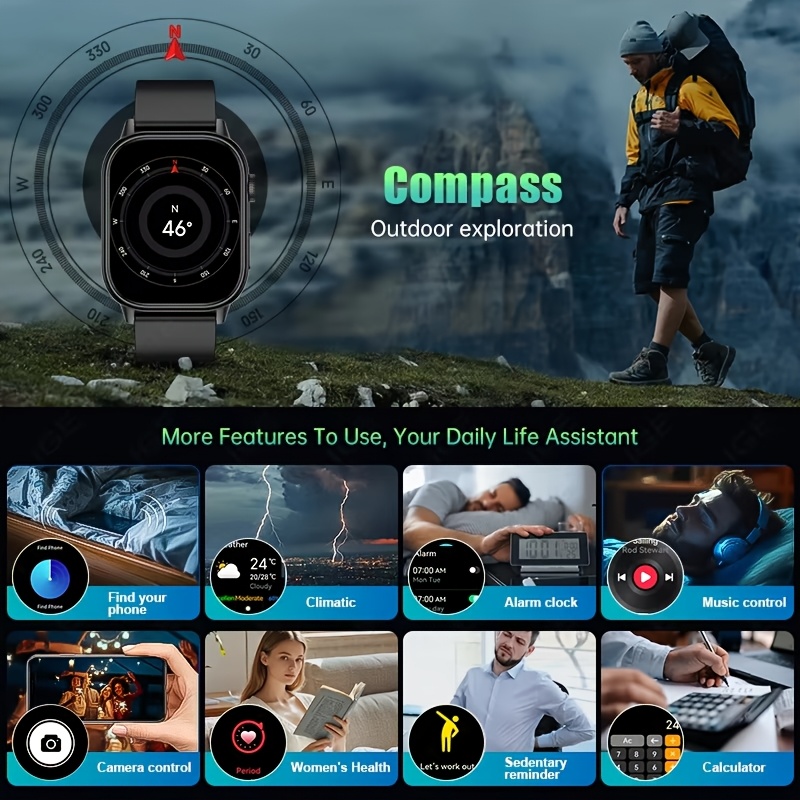 2025 GPS Positioning Smart Wat - مراجعة Fall Detection Watch وسعره