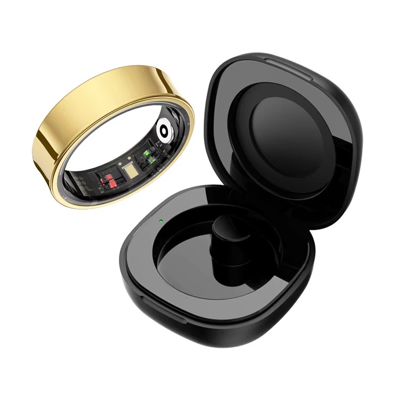 R09 Smart Ring Men Women with  - مراجعة Temperature Ring Skin وسعره