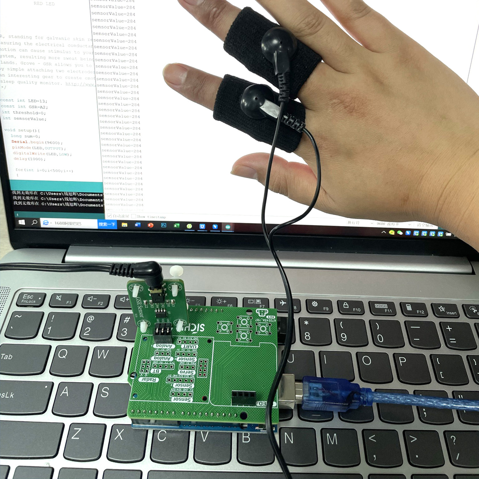 Galvanic Skin Response Sensor  - مراجعة Galvanic Skin Sensor وسعره