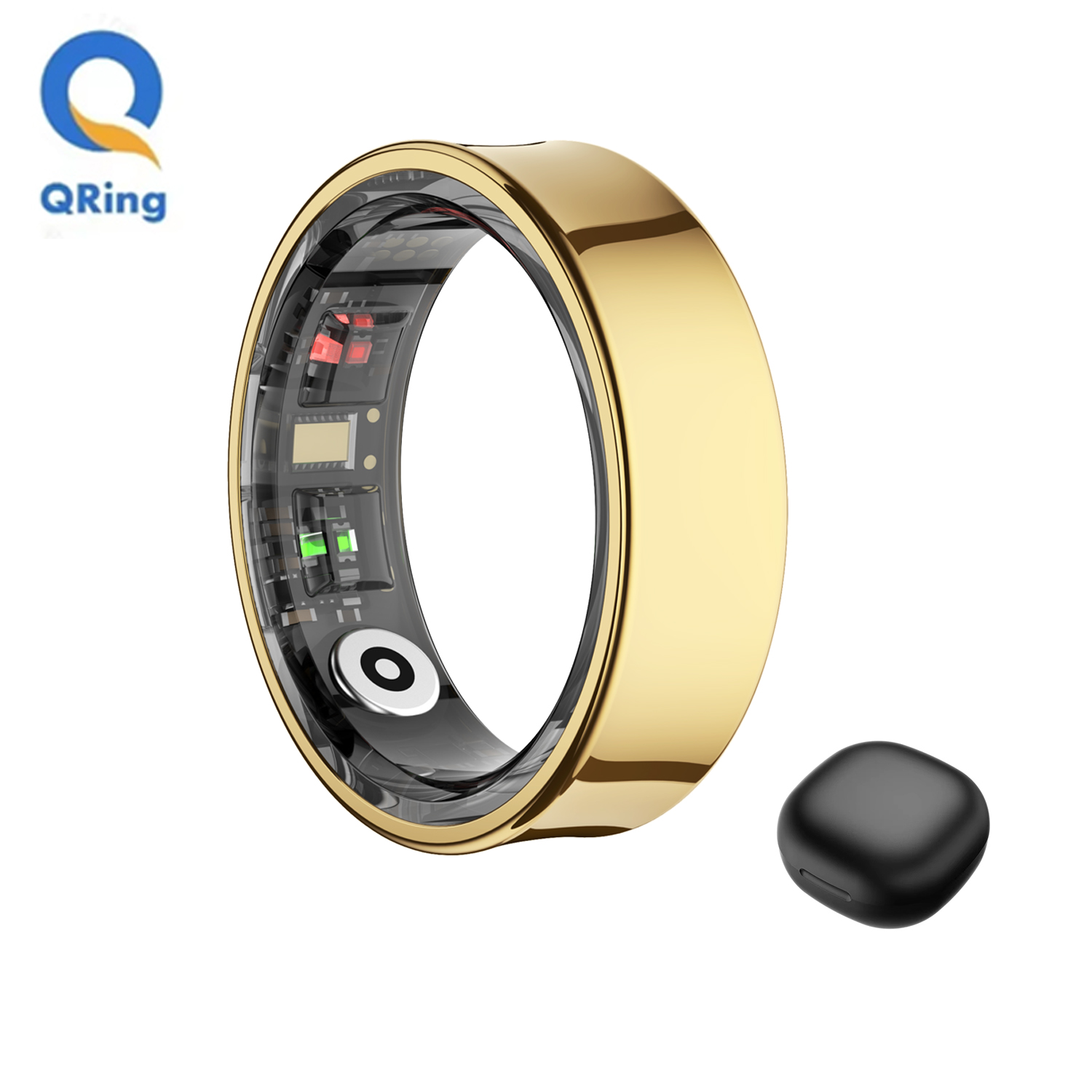 Smart Ring with Charging Case, - مراجعة Temperature Ring Skin وسعره
