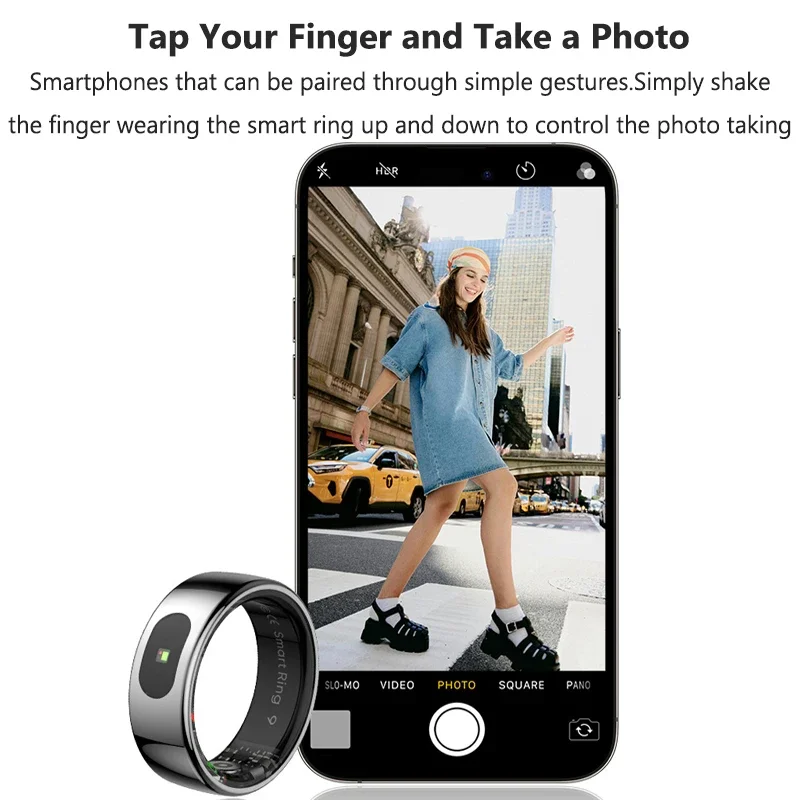 R08 Smart Ring Men Women Charg - مراجعة Temperature Ring Skin وسعره