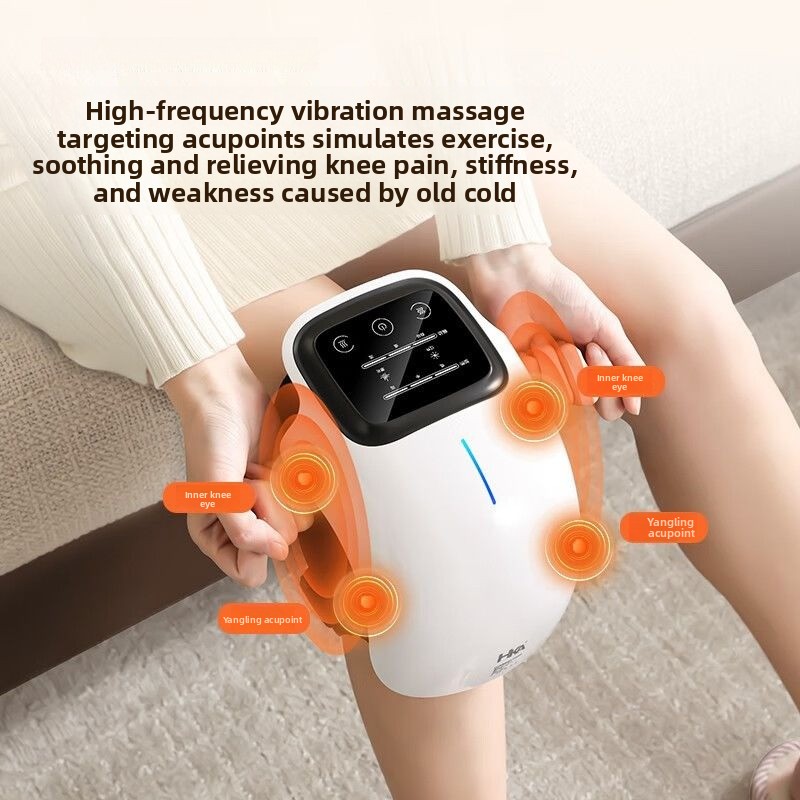 Smart Knee Massage Wrap with H - مراجعة Smart Knee Wrap وسعره