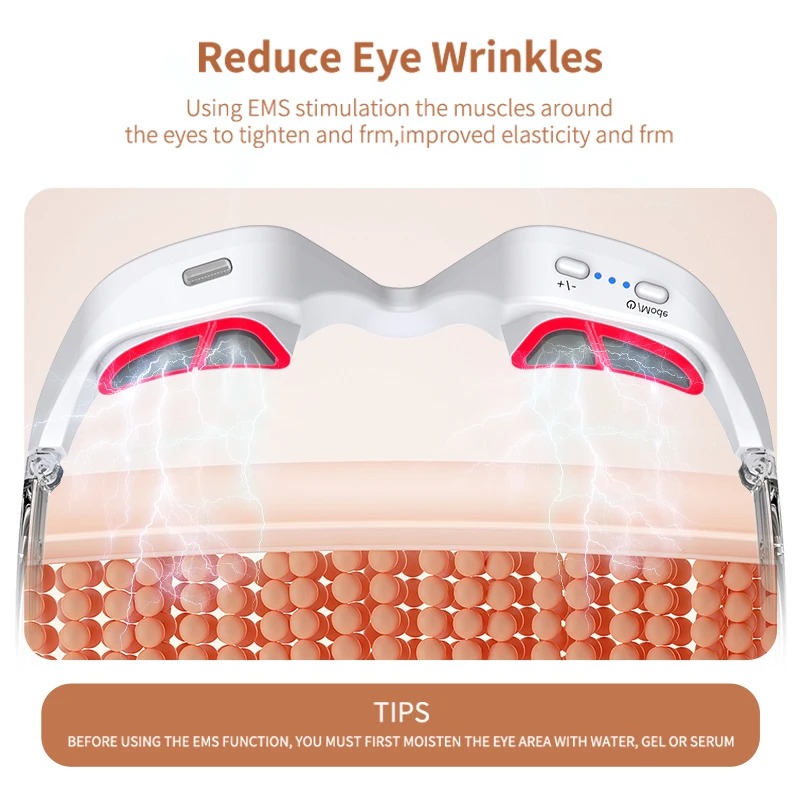 Under Eye Red Light Therapy De - مراجعة Light Therapy Glasses وسعره