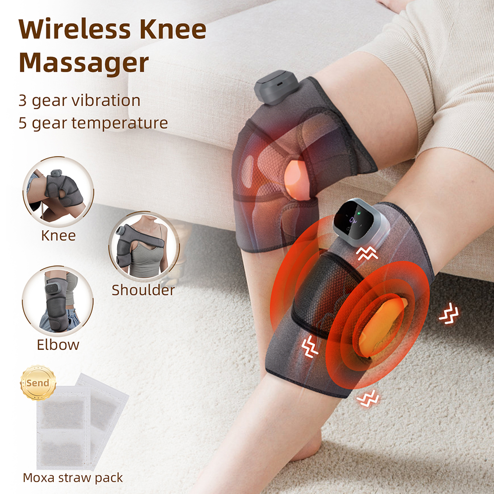 3 in 1 Cordless Heating Vibrat - مراجعة Smart Knee Wrap وسعره