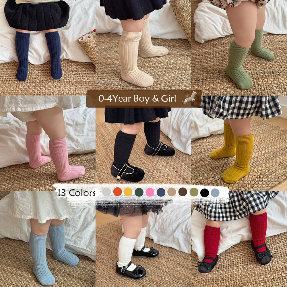 Solid Color Boys Girls Long So - مراجعة Baby Sock Oximeter وسعره
