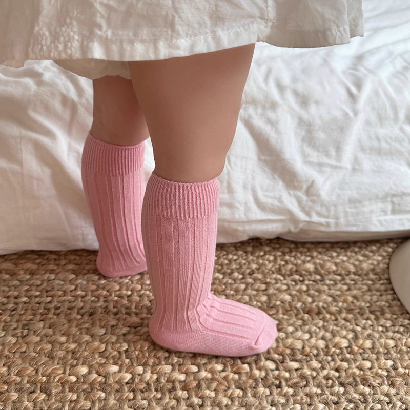 Solid Color Boys Girls Long So - مراجعة Baby Sock Oximeter وسعره