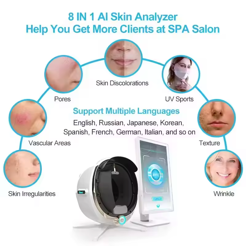 HD Camera 3D Magic Mirror Faci - مراجعة Galvanic Skin Sensor وسعره