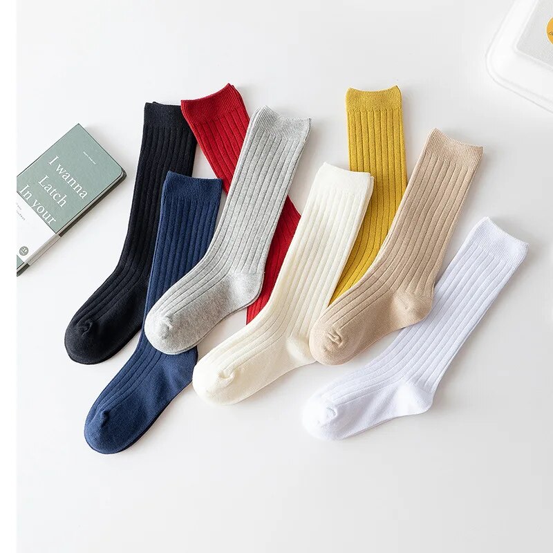 3Pairs/Lot Baby Knee High Sock - مراجعة Baby Sock Oximeter وسعره